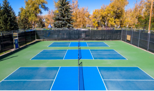 acrylic pickleball court flooring