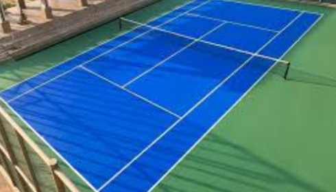 tennis court construction cost