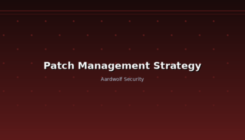 vulnerability scanning services